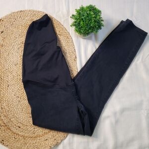Madewell Black maternity pants Sleek Stretchy Design